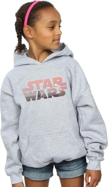 Produktbild Star Wars Tatooine Logo Kapuzenpullover Mädchen (140, 146)