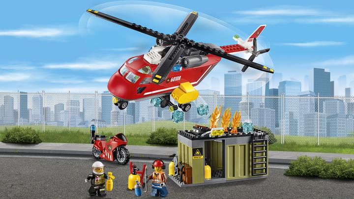 Actual product image LEGO Fire brigade fire-fighting unit (60108, LEGO City)