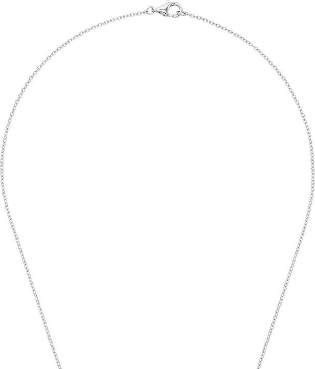 Produktbild Amor Halsschmuck für Damen, 925 Sterling Silber, Süsswasserzuchtperle | Herz (Silber 925)