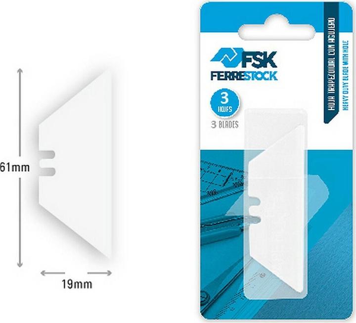 Immagine prodotto FSK Klinge für Cuttermesser aus Keramik (3 uds) (Taglierini)