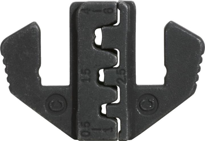 Produktbild KS Tools Paar Crimp-Einsätze für Flachstecker 4,8 und 6,3 mm, Ã˜ 0,5