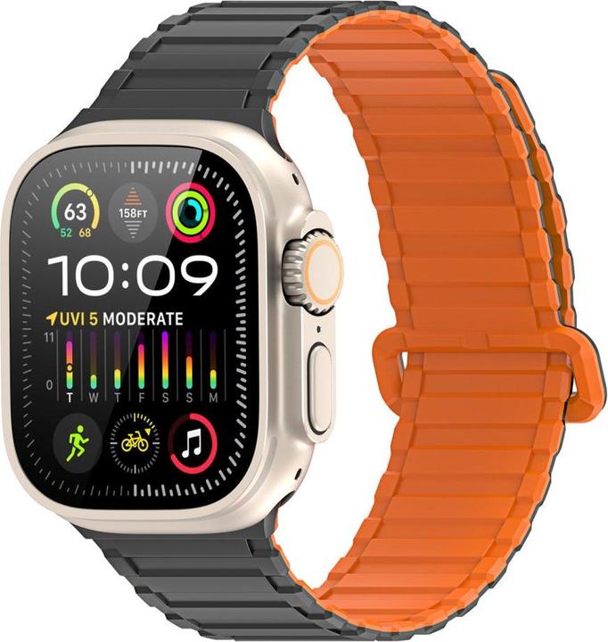 Dux Ducis KJ Armband (42 mm, 45 mm, 44 mm, 49 mm, Silikon, Magnet)