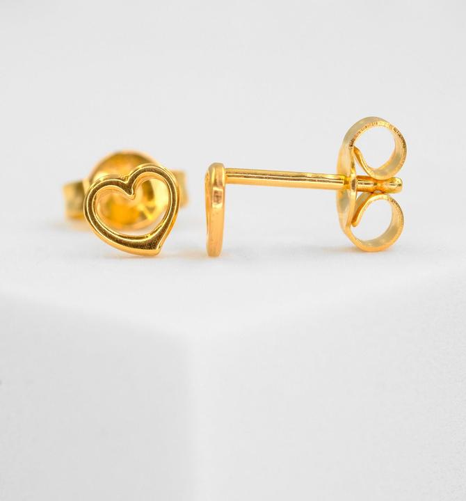 Produktbild Muau Swinging Heart (750/18K Gelbgold)