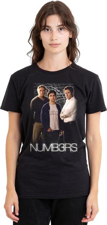 Actual product image Numb3rs Unisex Adult Equations T-Shirt (L)