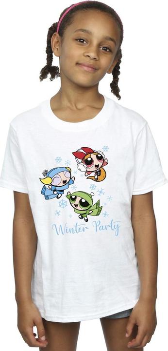 Immagine prodotto The Powerpuff Girls Girls Winter Party Maglietta Ragazze (140, 146)