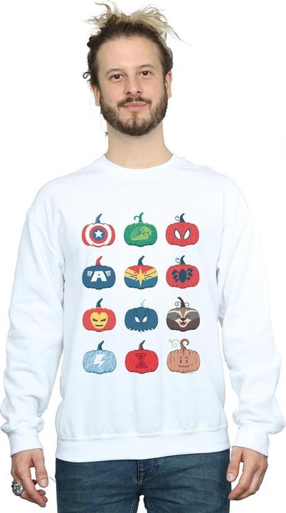 Image du produit - Sweat AVENGERS PUMPKIN ICONS - Homme (XXL)