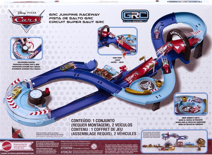 Actual product image Mattel Disney Pixar Cars GRC jump race track