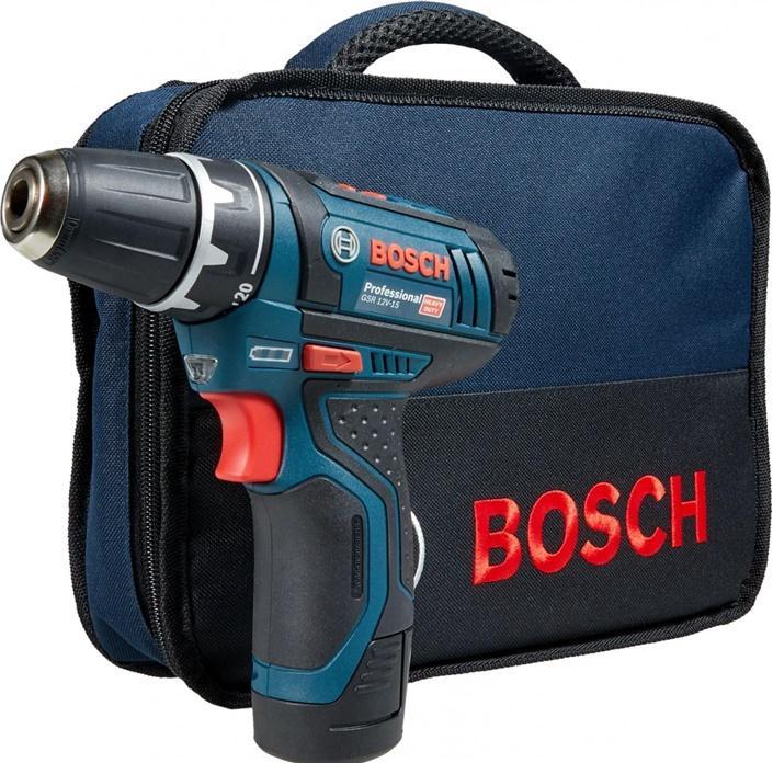 Actual product image Bosch Professional GSR 12V-15 (Rechargeable battery operated)