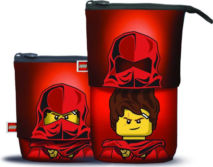 Actual product image LEGO Ninjago Kai officially licensed Pop Up Pencil Case 14x20 cm