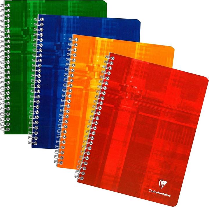 Actual product image Clairefontaine Spiral notebook (17 x 22 cm, Lined, Hardcover)