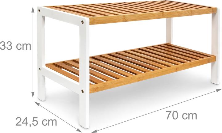 Actual product image Relaxdays Baylee (70 x 24.5 x 33 cm)