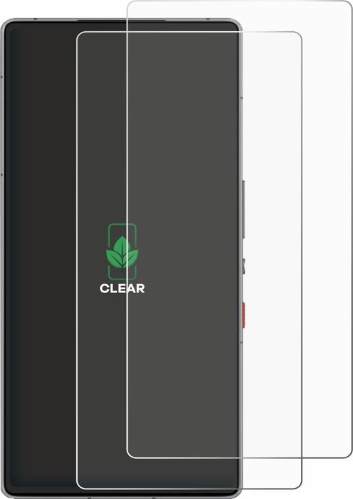 Immagine prodotto ScreenLeaf Pellicola protettiva, Proteggi Schermo Sostenibili, Clear, Antigraffio (2 Pezzo/i, Magia rossa di Nubia)