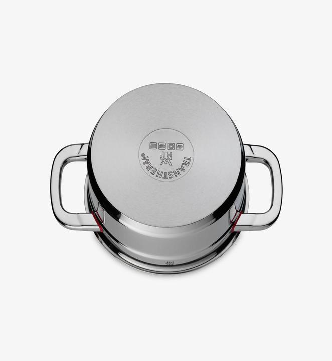 Actual product image WMF Meat casserole PREMIUM ONE silver (24 cm, Pot, Stainless steel)