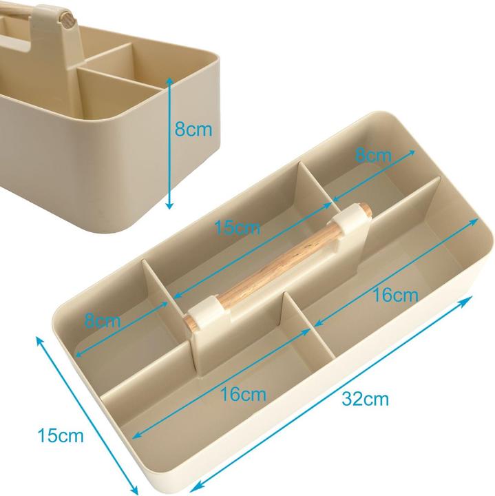 Produktbild Intirilife Make Up Organizer in Khaki