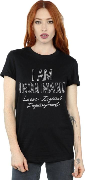 Immagine prodotto I Am Iron Man Maglietta Ampia Donna (M)