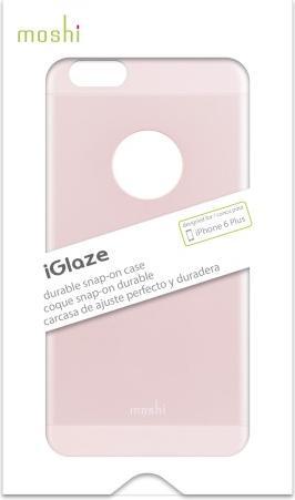 Actual product image Moshi iGlaze - ultra-slim snap on case for iPhone 6/6s Plus - Carnation Pink (Apple iPhone 6 Plus, Apple iPhone 6s Plus)