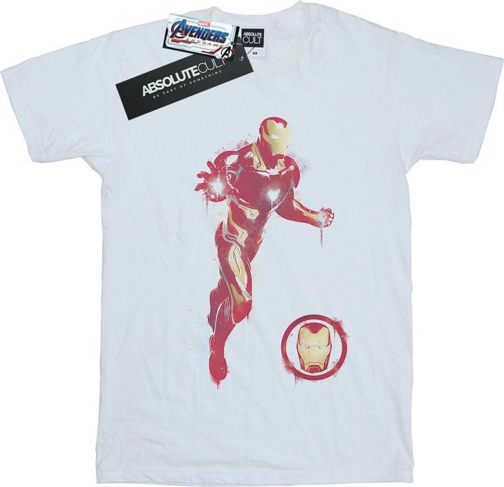Immagine prodotto Avengers Endgame Painted Iron Man Maglietta Uomo (M)
