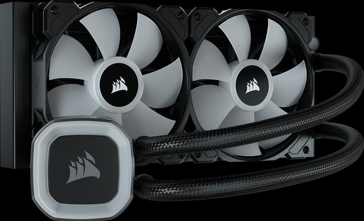 Actual product image Corsair H100 RGB
