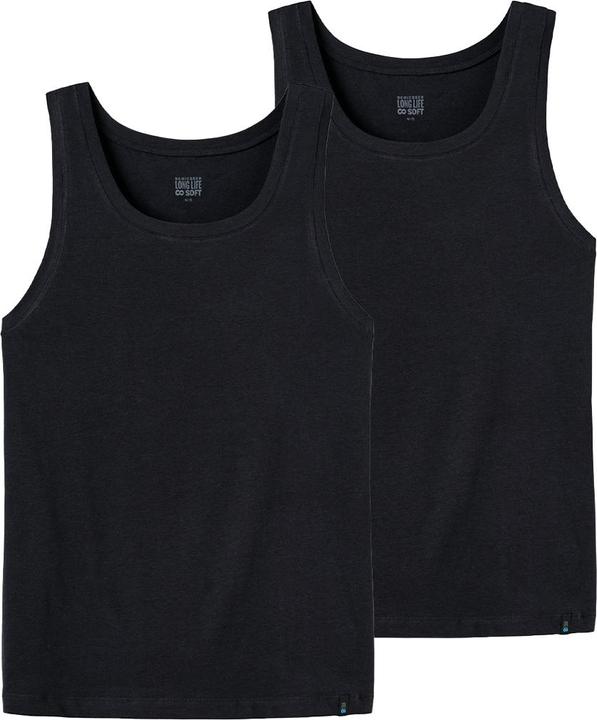 Produktbild Schiesser 2er Pack Long Lift Soft Unterhemd / Tanktop (XL)