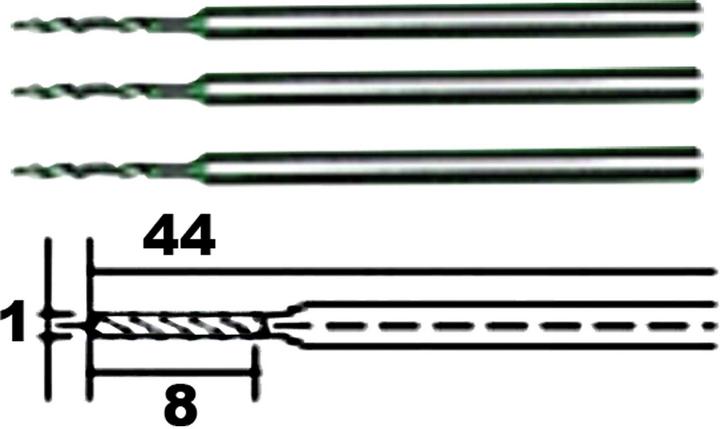 Produktbild Proxxon HSS-Micro-Spiralbohrer (1.0 Millimeter)
