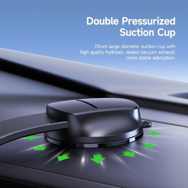 Produktbild Dux Ducis V3 Flexibel MagSafe Wireless Charger - Schwarz (15 W)