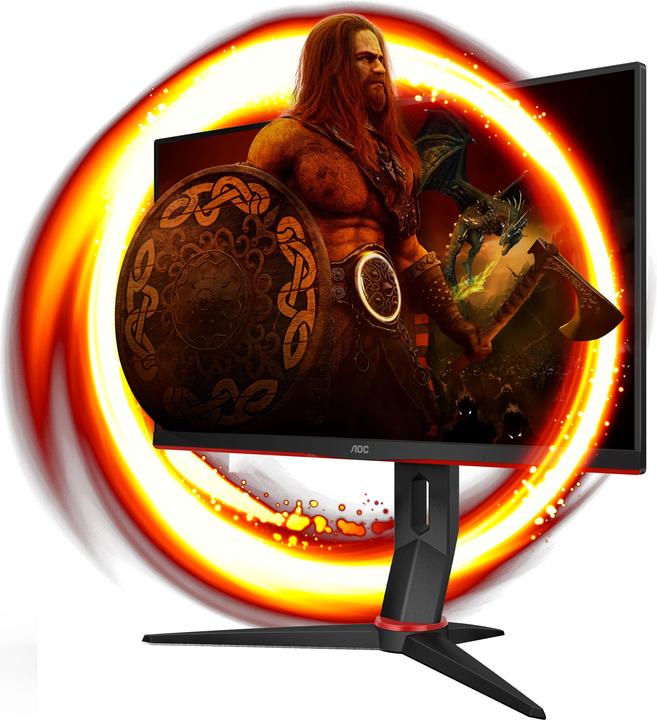 Actual product image AOC Q24G2A (2560 x 1440 pixels, 23.80")