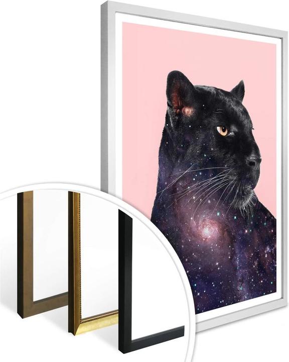 Produktbild Trenddeko Loose – Galaxy Panther (50 x 60 cm)