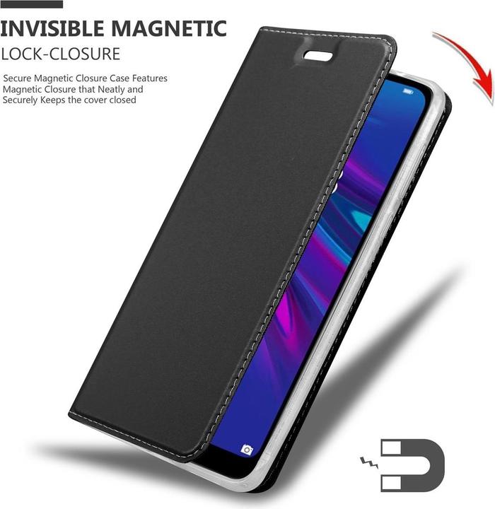 Image du produit Cadorabo Book Classy Style Cover (Huawei Y6 (2019))