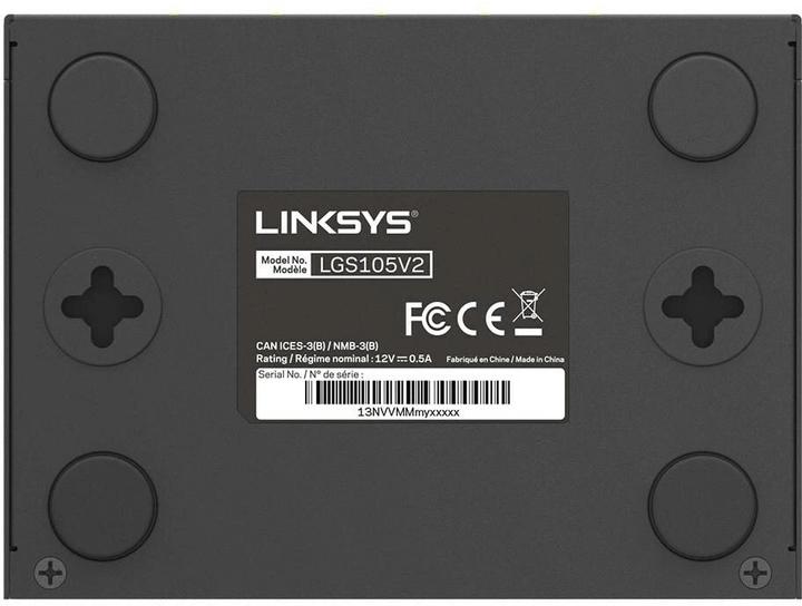Produktbild Linksys Unmanaged Gigabit Switch 5-Port (5 Ports)