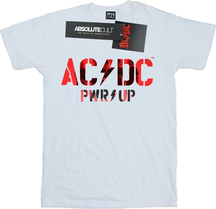AC/DC Jungen PWR UP FotoLogo TShirt