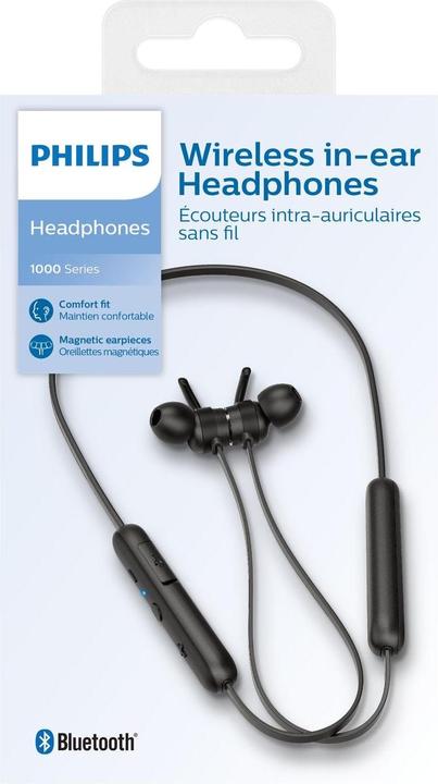 Immagine prodotto Philips TAE1205BK/00 (Nessuna soppressione del rumore, 7 h, Senza fili)