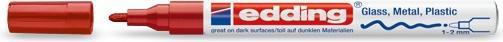 Immagine prodotto Edding 751 Marcatore a vernice lucida (Rosso, 1 mm, 1 x)
