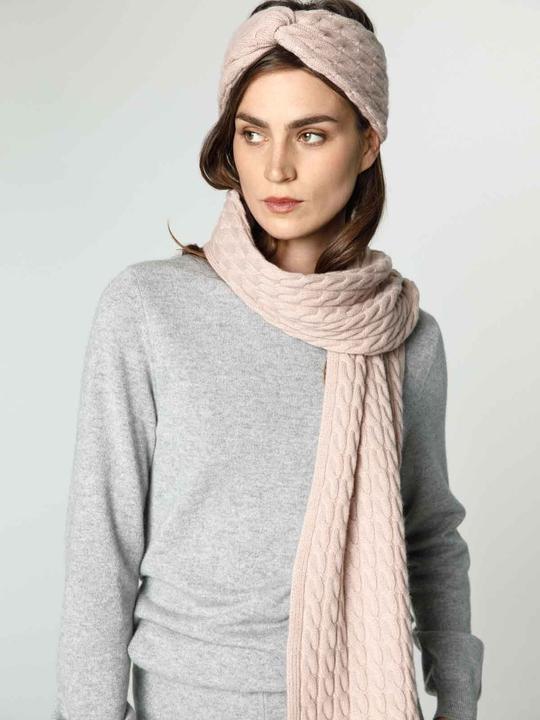 Image du produit Furnari Bandeau tricoté dans la teinte Ice Pink