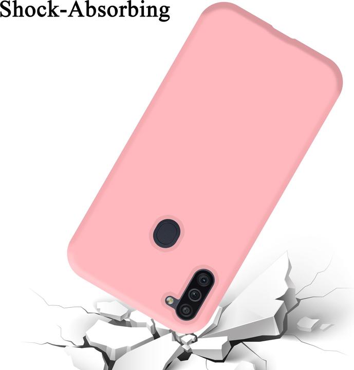 Image du produit Cadorabo TPU Liquid Silicone Case Cover (Samsung Galaxy M11, Samsung Galaxy A11)