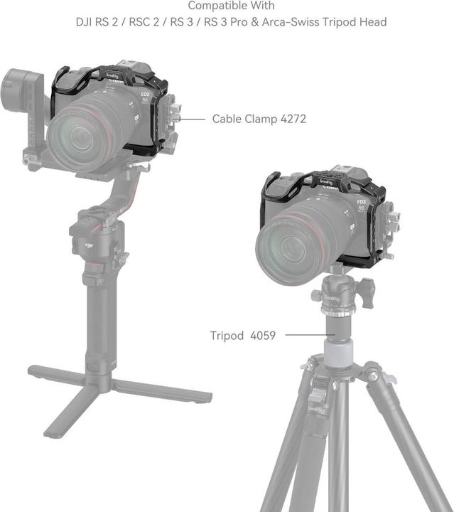 Produktbild SmallRig Black Mamba for Canon EOS R6 Mark II (Cage)