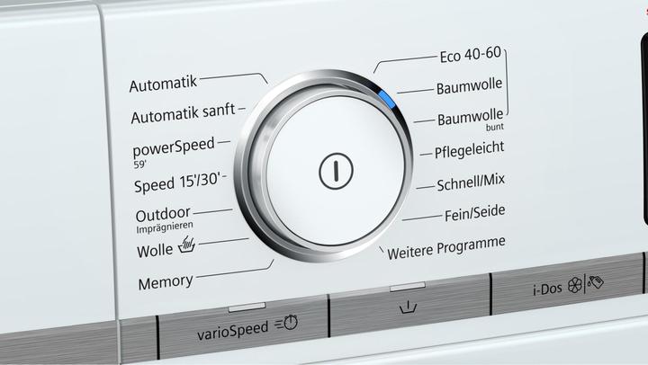 Immagine prodotto Siemens iQ800 WM6HXE90CH (10 kg, A sinistra, Spina CH)
