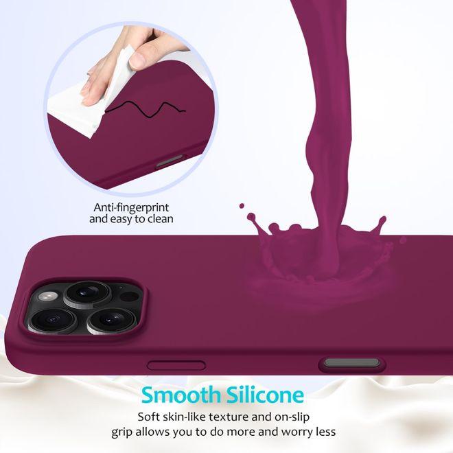Produktbild MU Classic Liquid Silicone Series (Apple iPhone 16 Pro)