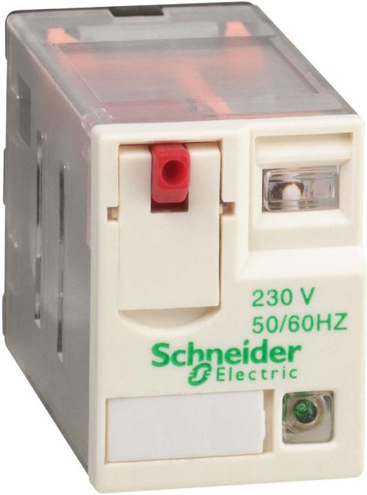 Productafbeelding Schneider Electric 11 pin relais 230 Vac spoel 3PDT,10A w/led