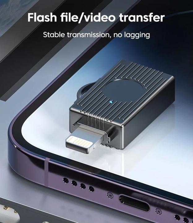 Immagine prodotto PowerGuard Adattatore Titan Lightning a USB 2.0 OTG (USB-A, Lightning)