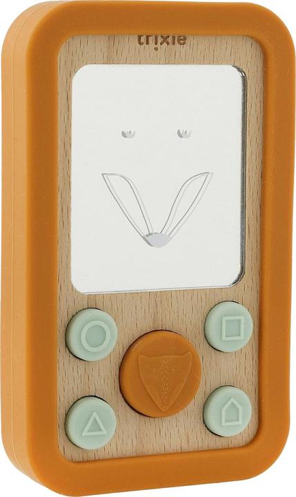 Image du produit Trixie Baby Téléphone bébé en bois & silicone Renard (MQ3) (Vidéo et audio)