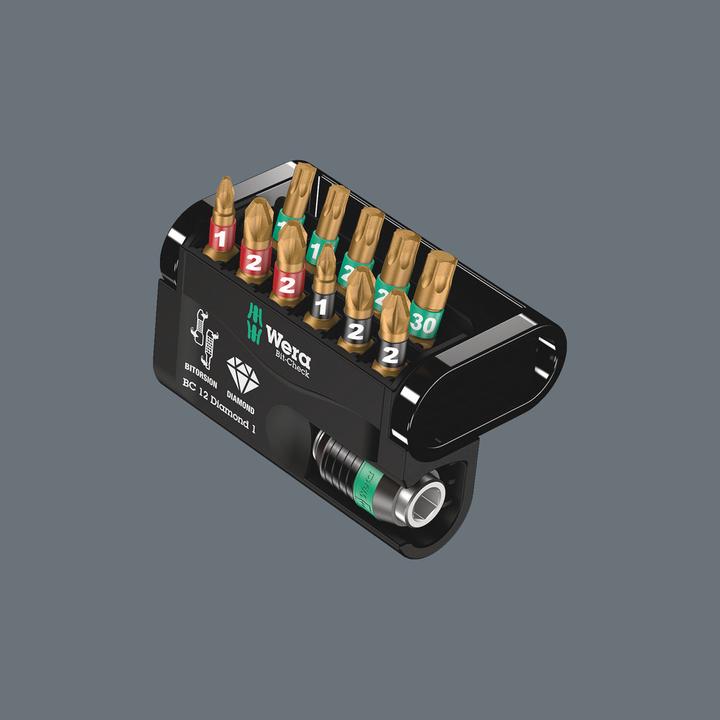 Produktbild Wera Bit-Check 12 Diamond 1 SB (1/4")