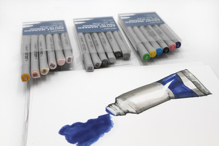 Immagine prodotto Sinoart Pennarelli (Colori di base, 6 x)