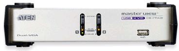 Produktbild Aten CS1742, 2-Port USB Hub KVM Switch mit VGA Dual-View