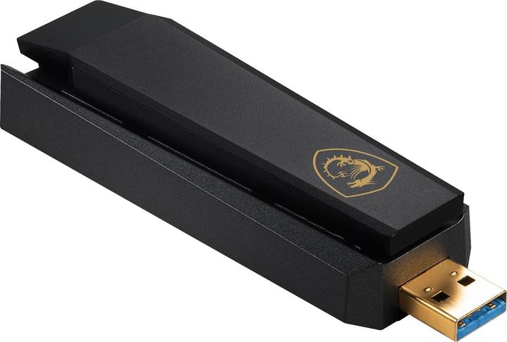 Image du produit MSI Clé USB WiFi AX E5400 (USB 2.0, USB-C 3.2 Gen 1)