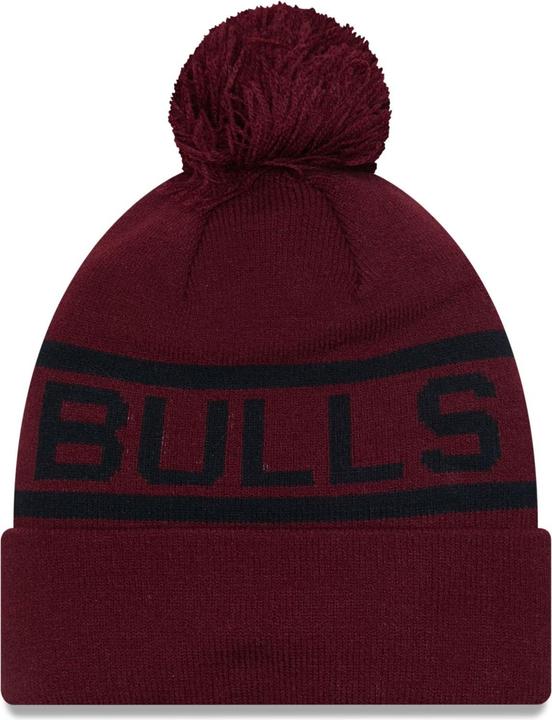 Produktbild New Era Wintermütze Bommel Beanie Chicago Bulls Cardinal