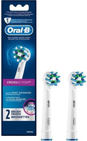 Produktbild Oral-B Ersatz EB50-2 Cross Action Heads, Für Erwachsene, Die Anzahl der im Kopf enthaltenen Bürsten beträgt (2 x)