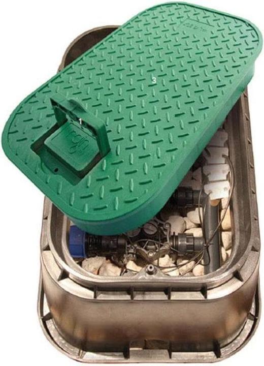 Actual product image PondParts Earth shaft rectangular with cover, large