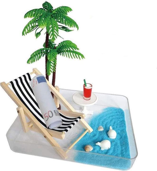 I Am Creative Deko Miniatur Strand Zubehör Bastel DIY Micro Beach