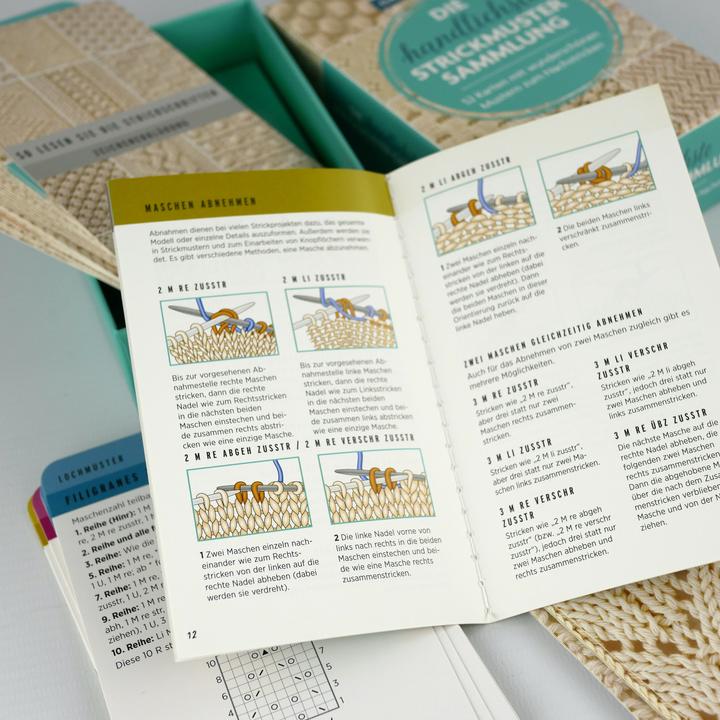 Produktbild Die handlichste Strickmuster-Sammlung (Deutsch, Claire Crompton, 2025)
