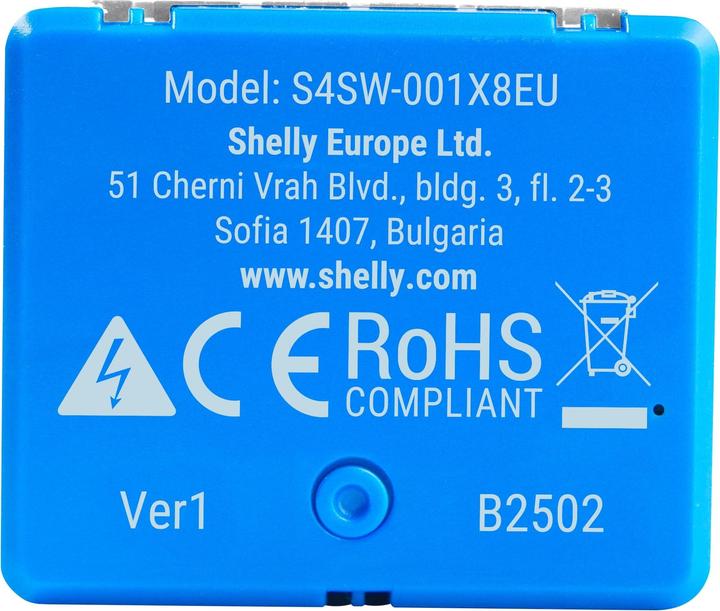 Produktbild Shelly 1 Mini Gen4 (Schaltaktor)